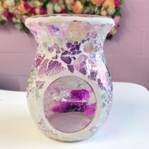 purple-wax-melt-burner-crackle-design
